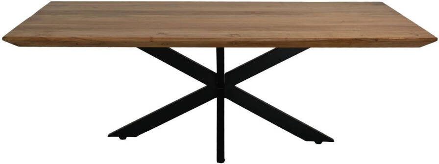 HSM Collection Rechthoekige salontafel Zurich 130x75 Naturel Acacia