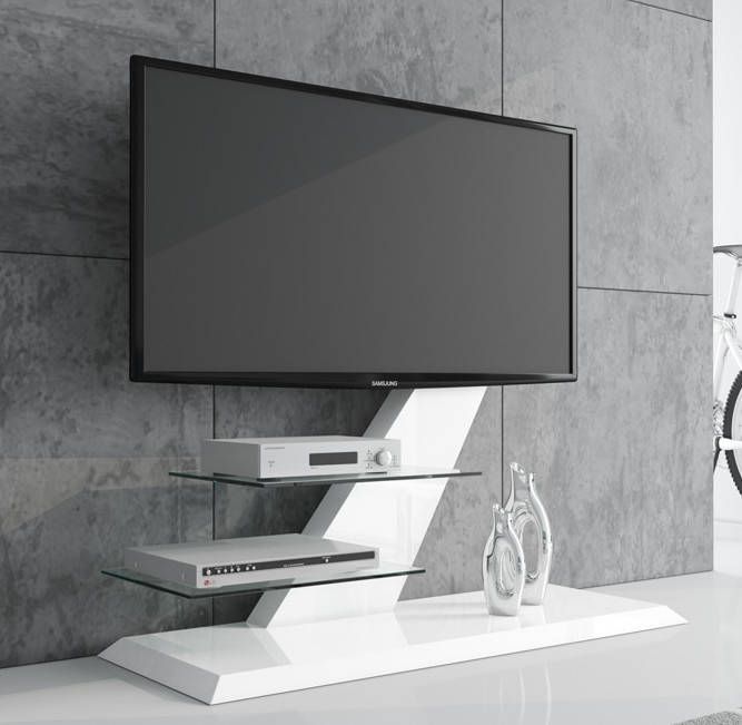 Hubertus Meble Tv-meubel Vento 110 cm breed Hoogglans wit