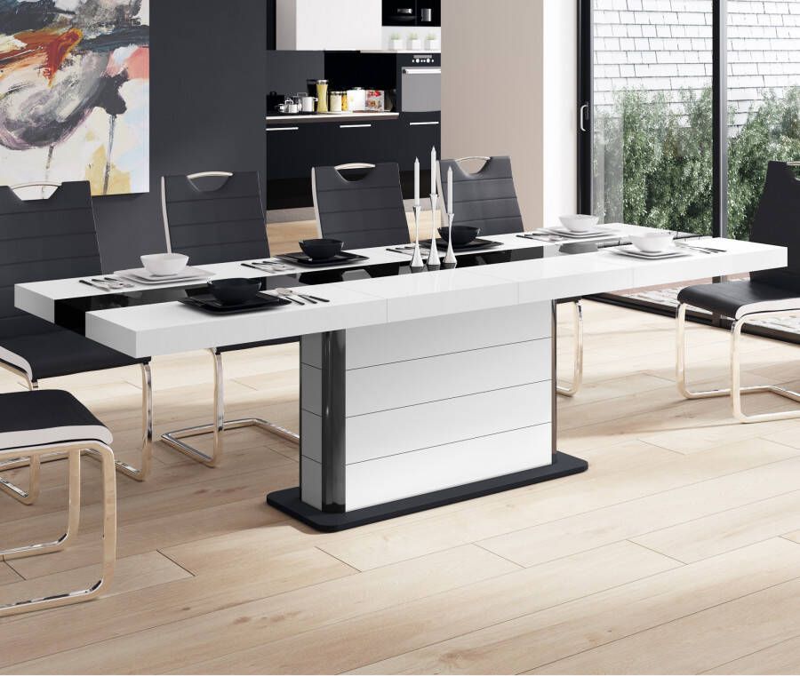 Hubertus Meble Uitschuifbare Eettafel Pianosa 160 cm tot 260 cm breed