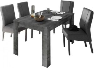 Pesaro Mobilia Eettafel Urbino 180 cm breed in oxid