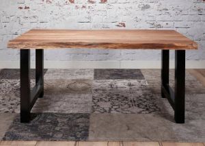 Zaloni Eettafel Boomstam 165 cm breed in massief acacia naturel
