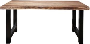 Zaloni Eettafel Boomstam 200 cm breed in massief acacia naturel