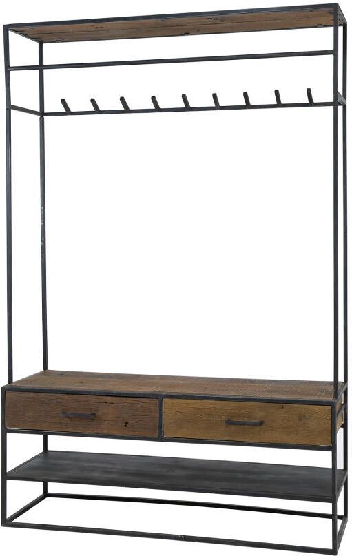 Zaloni Garderobemeubel 2 Lade blend 180 cm hoog