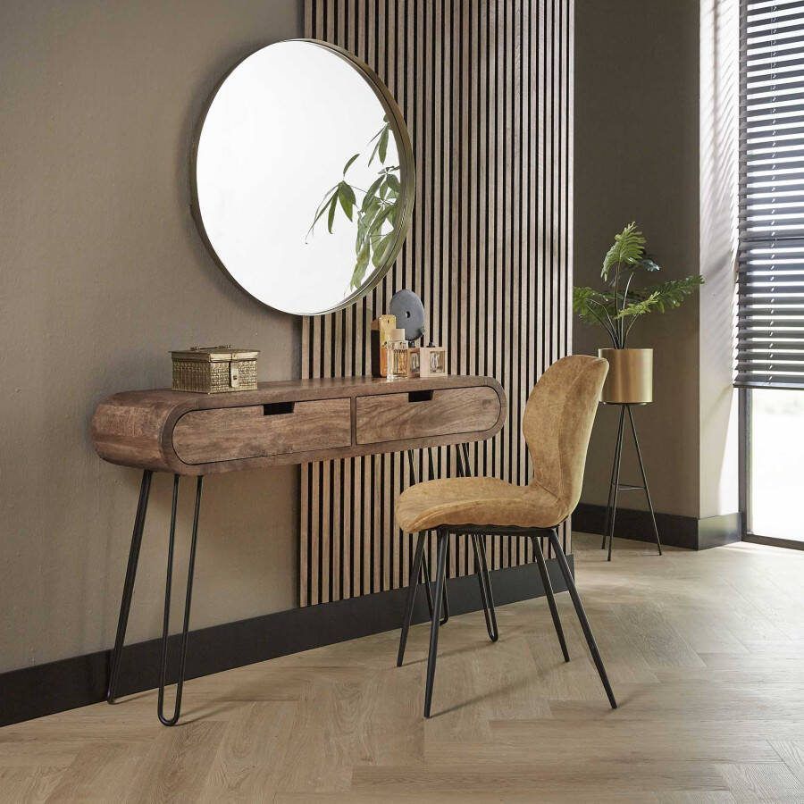 Zaloni Kaptafel Make-uptafel Barrel 120 cm breed