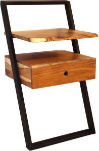 Zaloni Nachtkastje Lean 45 cm breed massief acaciahout
