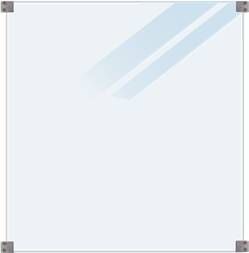 Trendyard Geharde Glasplaat Mat Glas 90 x 91 CM