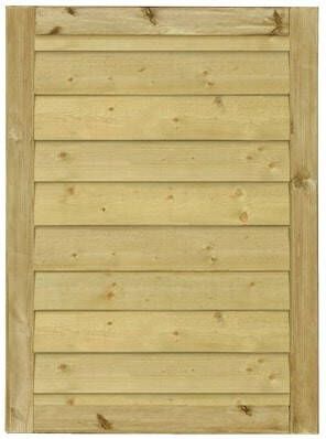 Trendyard Geïmpregneerd Houten Stapelrabat Tuinpoort Klink 100 x 125 CM