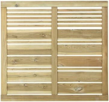 Trendyard Geïmpregneerd Houten Tuinscherm Silence 120 x 110 CM