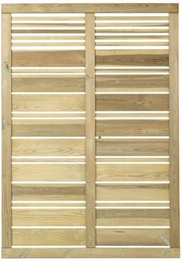 Trendyard Geïmpregneerd Houten Tuinscherm Silence 120 x 170 CM