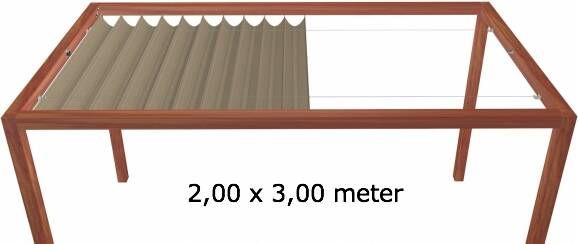 Trendyard Harmonicadoek 2 00 x 3 00 meter