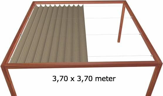 Trendyard Harmonicadoek 3 70 x 3 70 meter