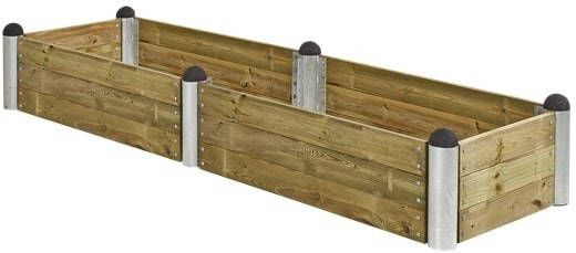 Trendyard Langwerpige Moestuinbak Geïmpregneerd Hout 80 x 270 CM