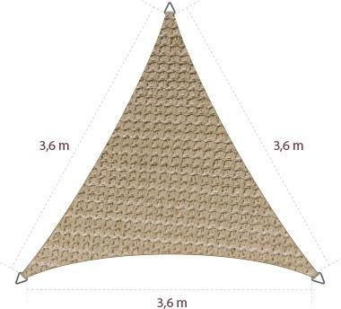 Trendyard Driehoek 3 60 x 3 60 x 3 60 meter