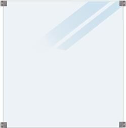 Trendyard Geharde Glasplaat Mat Glas 90 x 91 CM