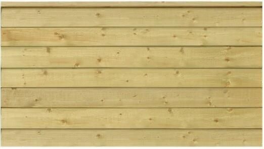 Trendyard Geïmpregneerd Houten Stapelrabat Schutting Klink 174 x 91 CM