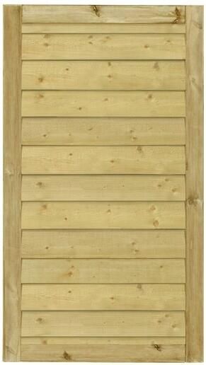 Trendyard Geïmpregneerd Houten Stapelrabat Tuindeur Klink 100 x 163 CM