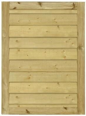 Trendyard Geïmpregneerd Houten Stapelrabat Tuinpoort Klink 100 x 125 CM