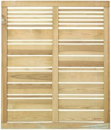 Trendyard Geïmpregneerd Houten Tuinscherm Silence 120 x 140 CM