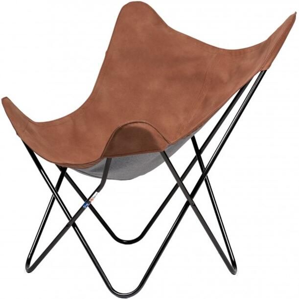 Trendyard Hoes Vlinderstoel Bruin Kunstleer