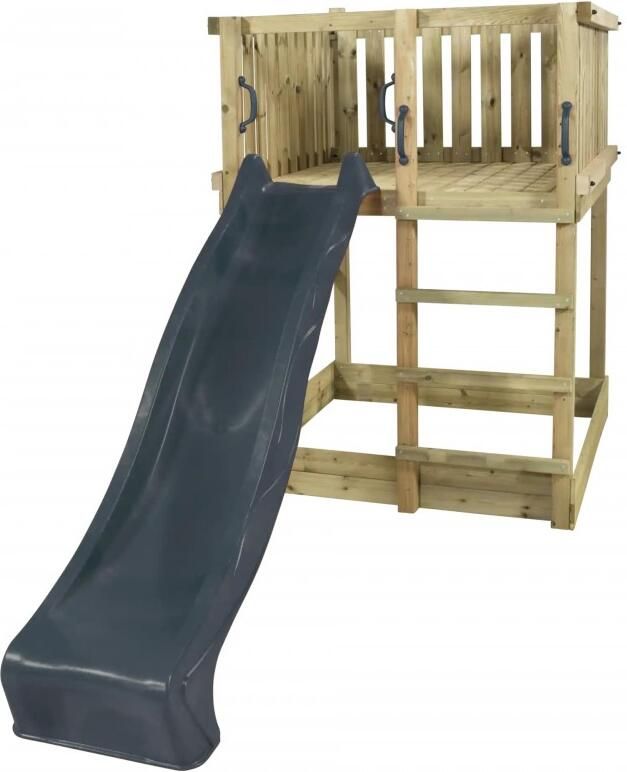 Trendyard Houten Klimtoren Met Glijbaan
