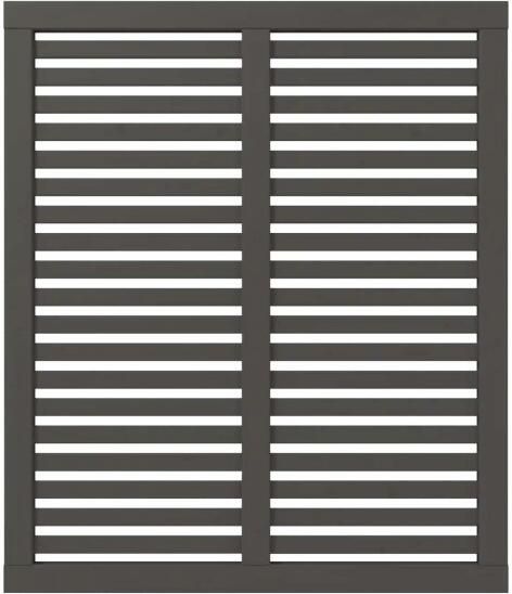 Trendyard Ombergrijs Houten Tuinscherm Harmoni 120 x 140 CM
