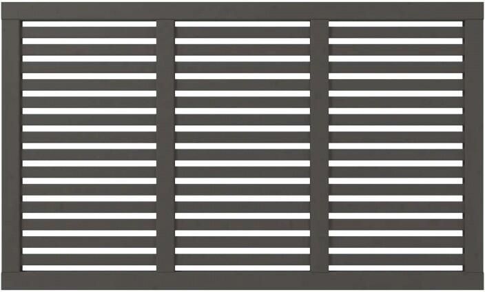Trendyard Ombergrijs Houten Tuinscherm Harmoni 180 x 107 CM