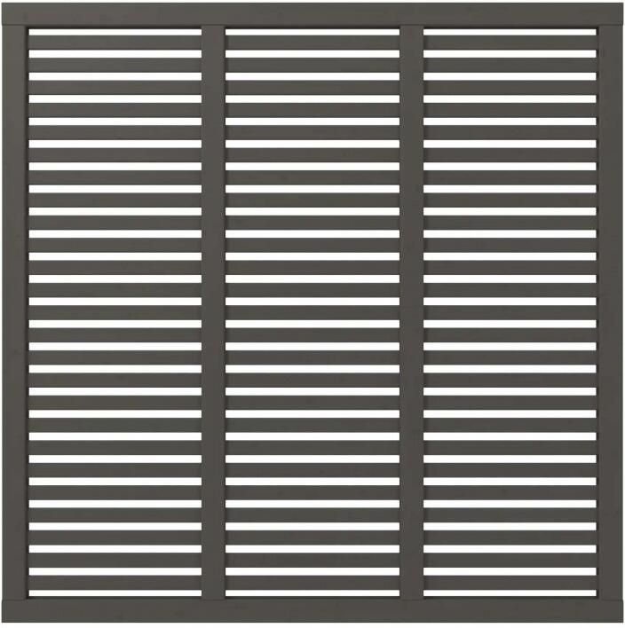 Trendyard Ombergrijs Houten Tuinscherm Harmoni 180 x 180 CM