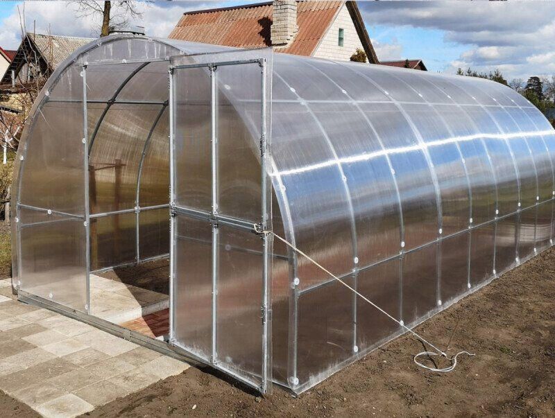 Trendyard Polycarbonaat Tuinkas Klasika Tube 3 x 6 Meter