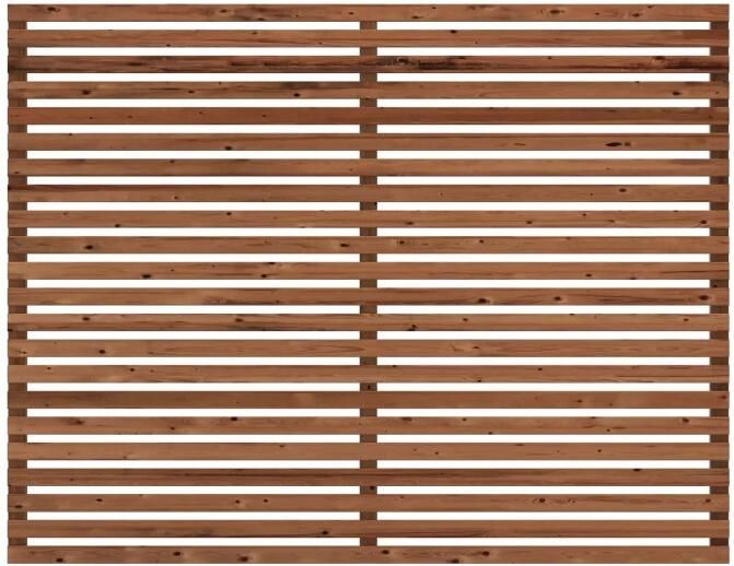 Trendyard ThermoWood Tuinscherm Tokyo 180 x 140 CM