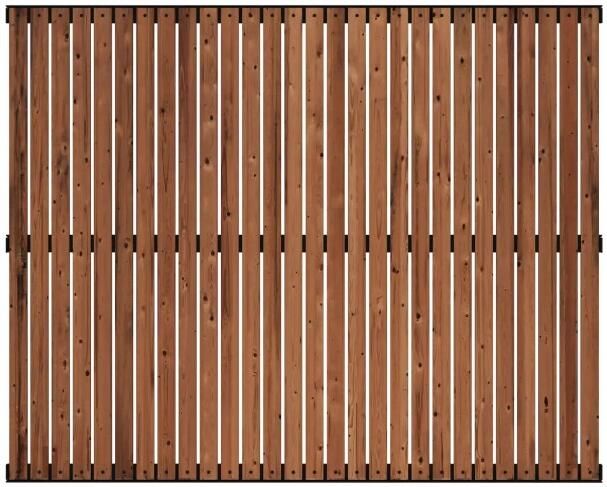 Trendyard Thermowood Zelfbouw Schutting Saga 150 x 120 CM