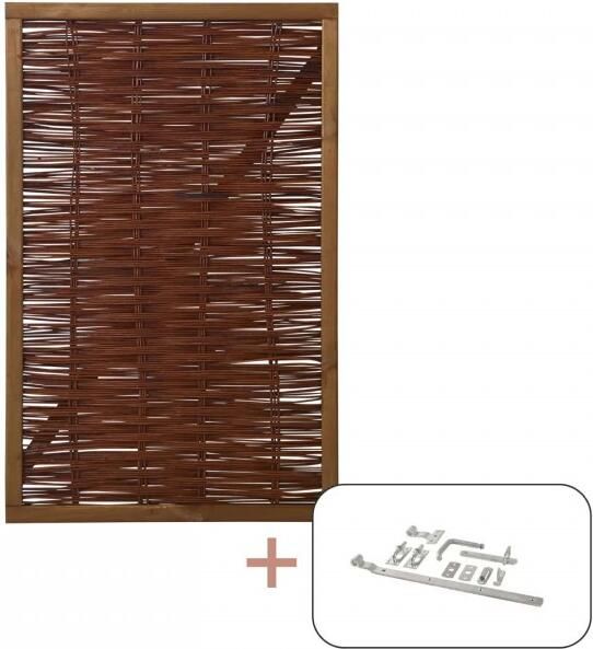 Trendyard Wilgentenen Poort 90 x 140 CM Incl. Beslag