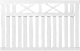 Trendyard Wit Houten Tuinhek Vinesse 150 x 96 CM