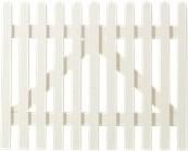 Trendyard Wit Houten Tuinpoort Retro 100 x 80 CM