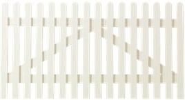 Trendyard Wit Houten Tuinpoort Retro 150 x 80 CM