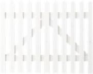 Trendyard Wit Houten Tuinpoort Skagen Lux 100 x 80 CM