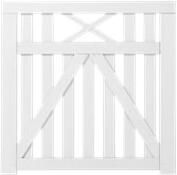 Trendyard Wit Houten Tuinpoort Vinesse 100 x 98 CM