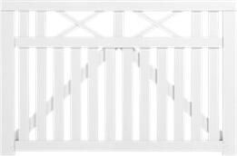 Trendyard Wit Houten Tuinpoort Vinesse 150 x 98 CM