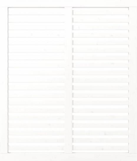 Trendyard Wit Houten Tuinscherm Harmoni 120 x 140 CM