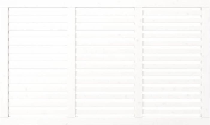 Trendyard Wit Houten Tuinscherm Harmoni 180 x 107 CM