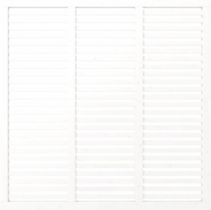 Trendyard Wit Houten Tuinscherm Harmoni 180 x 180 CM