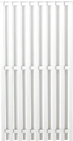 Trendyard Wit Houten Tuinscherm Nagano 90 x 180 CM