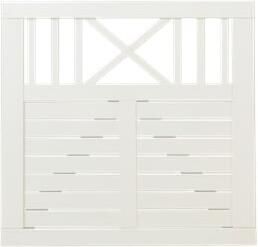 Trendyard Witte Houten Tuinpoort Nostalgi 100 x 95 CM