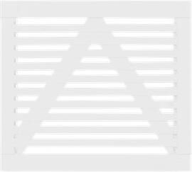 Trendyard Witte Houten Tuinpoort Tokyo 100 x 90 CM