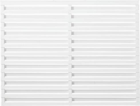 Trendyard Witte Houten Tuinscherm Osaka 180 x 136 CM