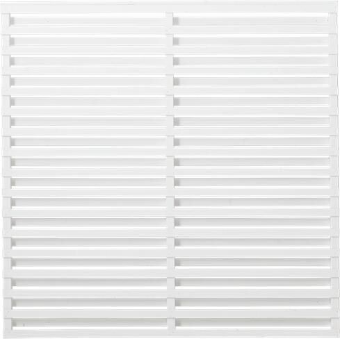 Trendyard Witte Houten Tuinscherm Osaka 180 x 180 CM