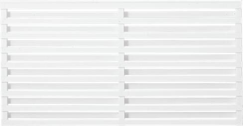Trendyard Witte Houten Tuinscherm Osaka 180 x 93 CM