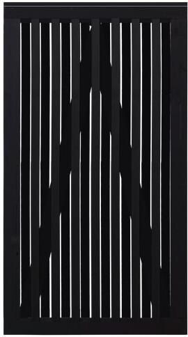 Trendyard Zwart Houten Tuindeur Nagano 100 x 180 CM