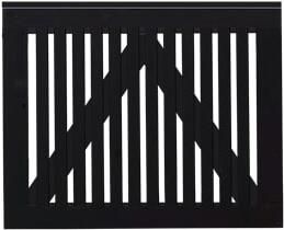 Trendyard Zwart Houten Tuinpoort Sendai 100 x 80 CM
