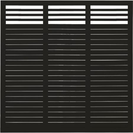 Trendyard Zwart Houten Tuinscherm Decora 180 x 180 CM