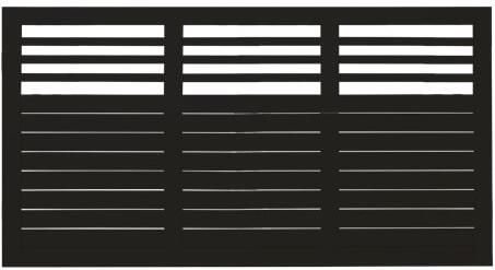 Trendyard Zwart Houten Tuinscherm Decora 180 x 95 CM